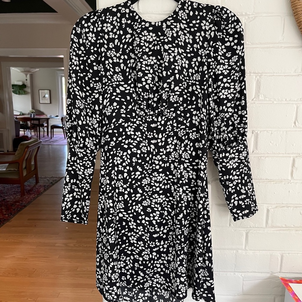 TopShop Floral Print Dress